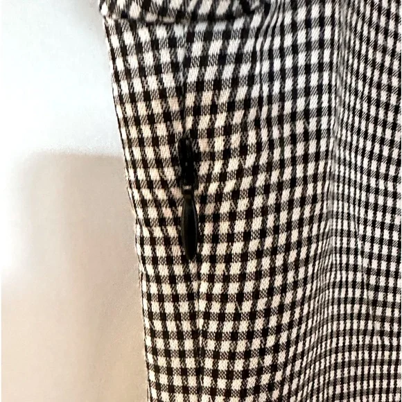 ALLEGRA K Plaid Gingham ruffled Peter Pan Collar Dress! - Picture 3 of 3